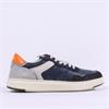 Ambitious AKTIF Low Top Laced Trainer - Navy Orange